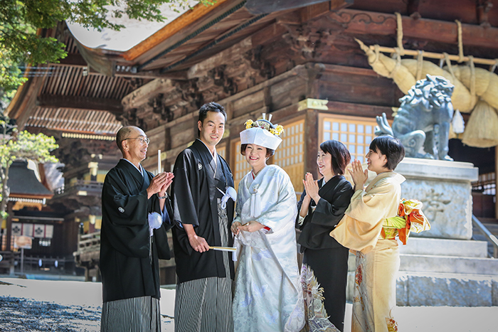 諏訪大社結婚式写真長野県諏訪市