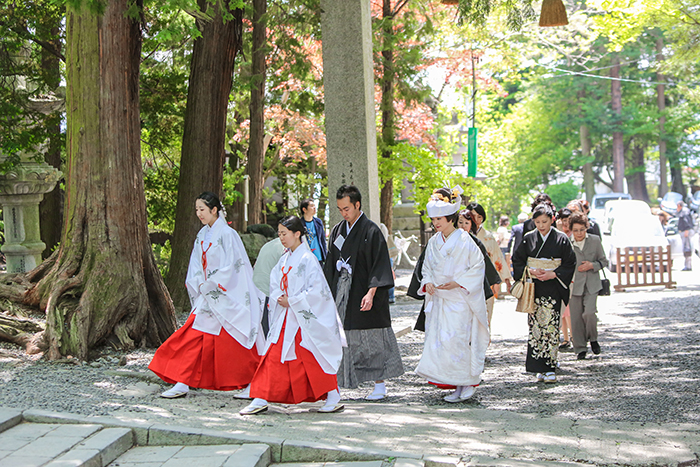 諏訪大社結婚式長野県岡谷市