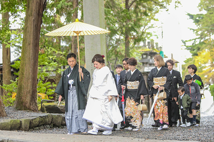 諏訪大社結婚