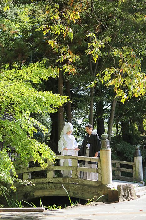 諏訪大社下社秋宮結婚式