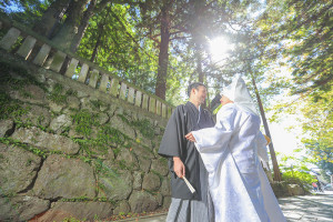 諏訪大社結婚式写真