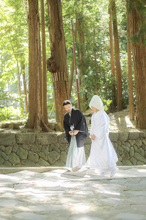 諏訪大社秋宮結婚式