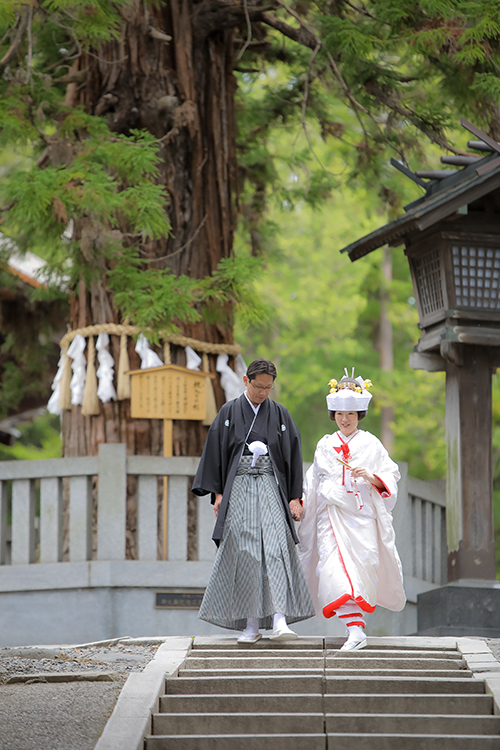 松本和装結婚式