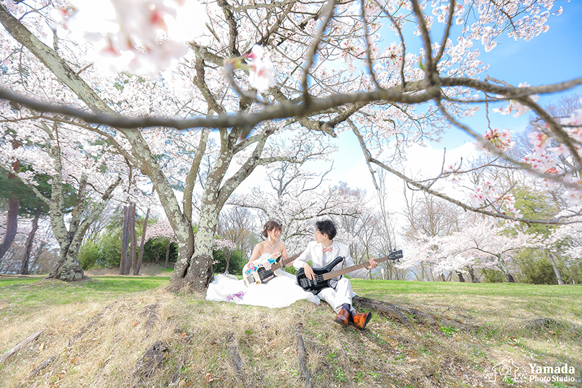 松本桜前撮り