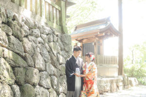 諏訪和装結婚