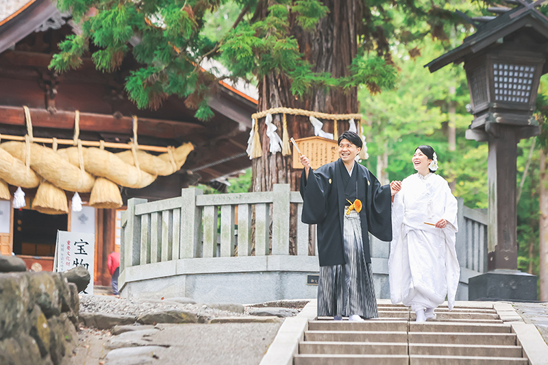 諏訪大社下社結婚式