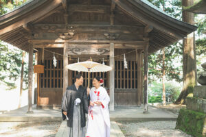 諏訪大社上社本宮神前結婚式