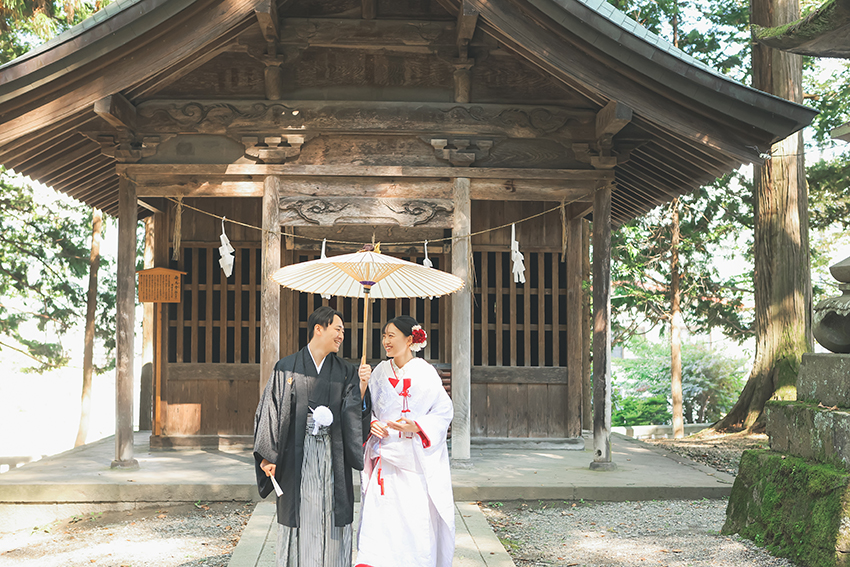 諏訪大社上社本宮神前結婚式