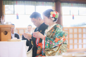 諏訪大社神前結婚式