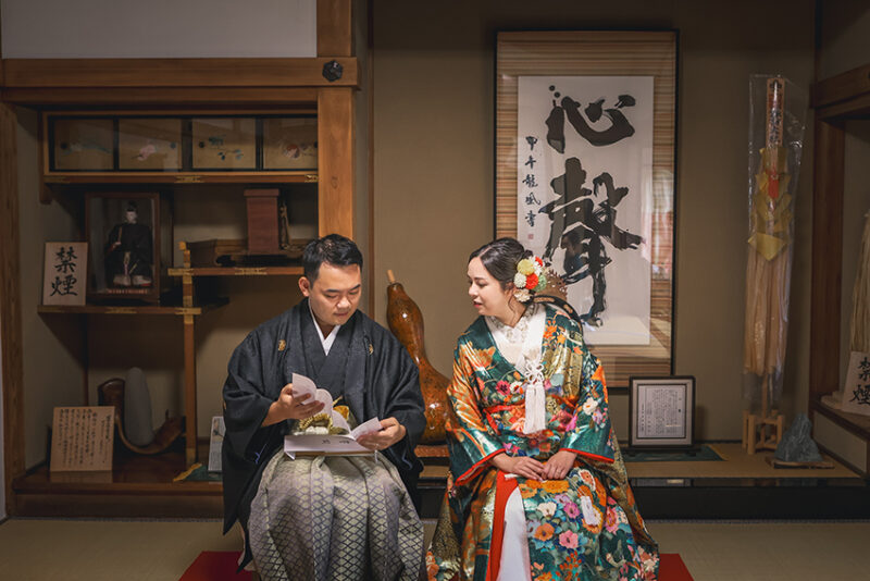 諏訪大社神前式誓いの言葉