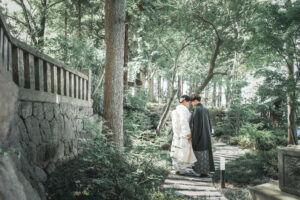 諏訪大社神前式前撮り