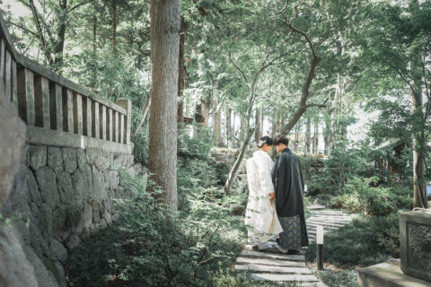 諏訪大社神前式前撮り