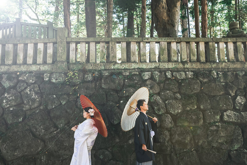 諏訪大社神前式前撮り